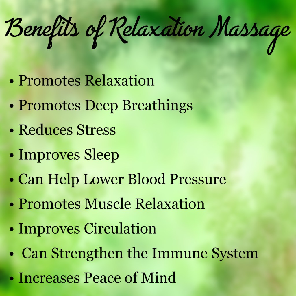 Benefits of Relaxation Massage | Massage Therapy | Heaven Sent Massage of Ellijay | Ellijay Georgia (GA) 30540